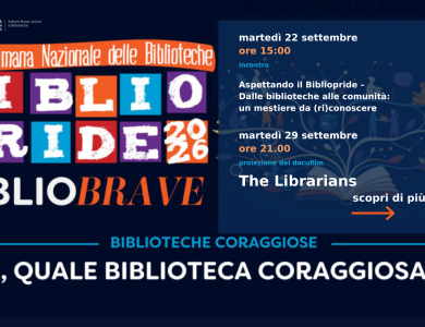Bibliopride 2026 a Bergamo: insieme per le bibliotecarie e i bibliotecari di domani